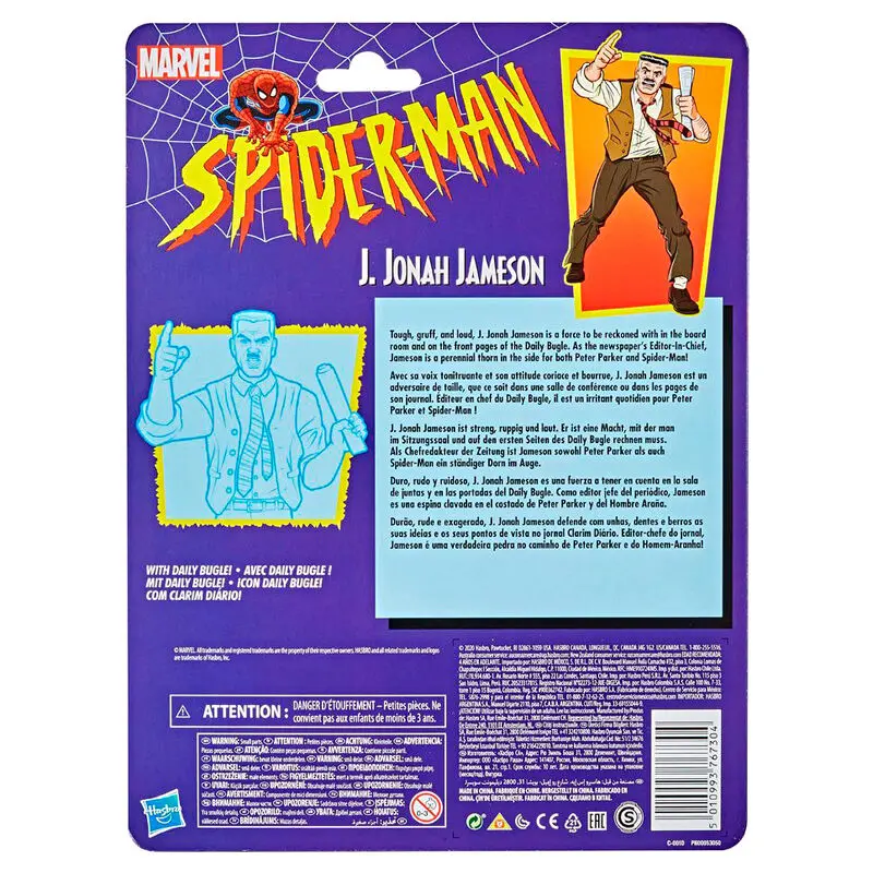 Marvel Retro Collection Spiderman J. Jonah Jameson Figur 15cm Produktfoto