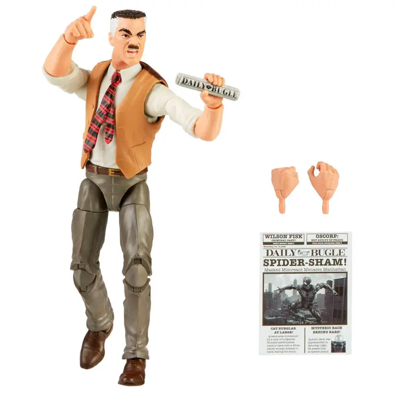 Marvel Retro Collection Spiderman J. Jonah Jameson Figur 15cm Produktfoto