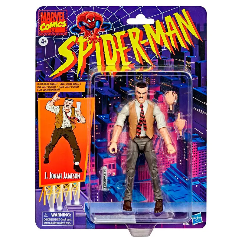 Marvel Retro Collection Spiderman J. Jonah Jameson Figur 15cm Produktfoto