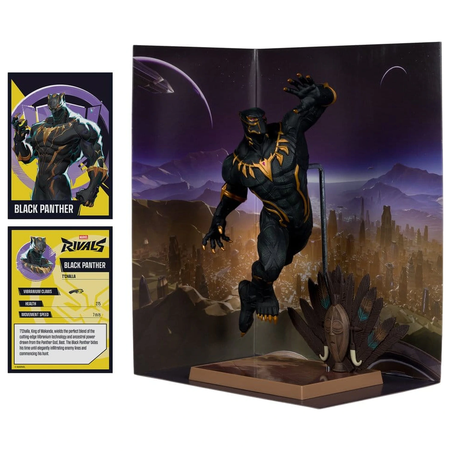Marvel Rivals 1/6 Black Panther Statue 27 cm Produktfoto