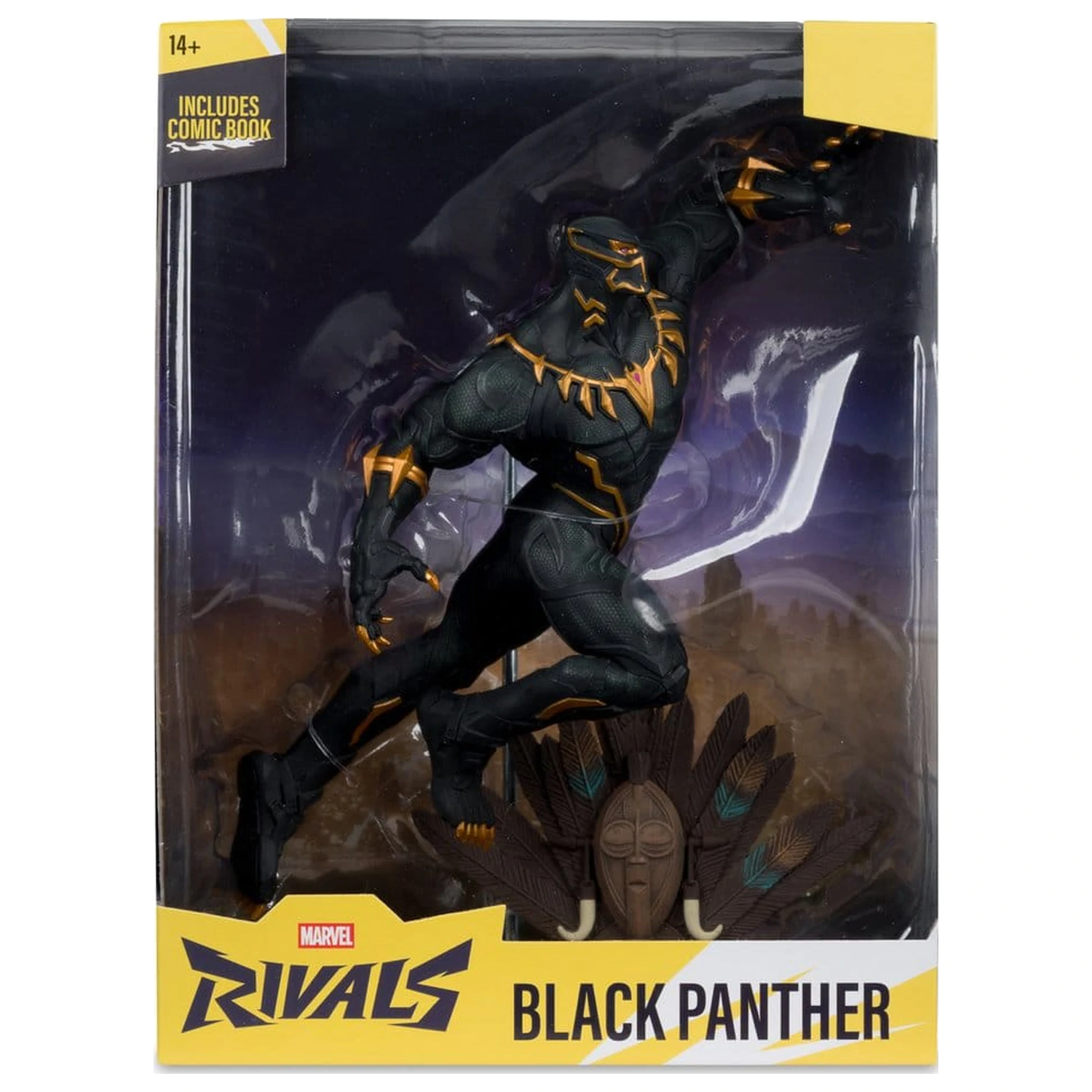 Marvel Rivals 1/6 Black Panther Statue 27 cm Produktfoto