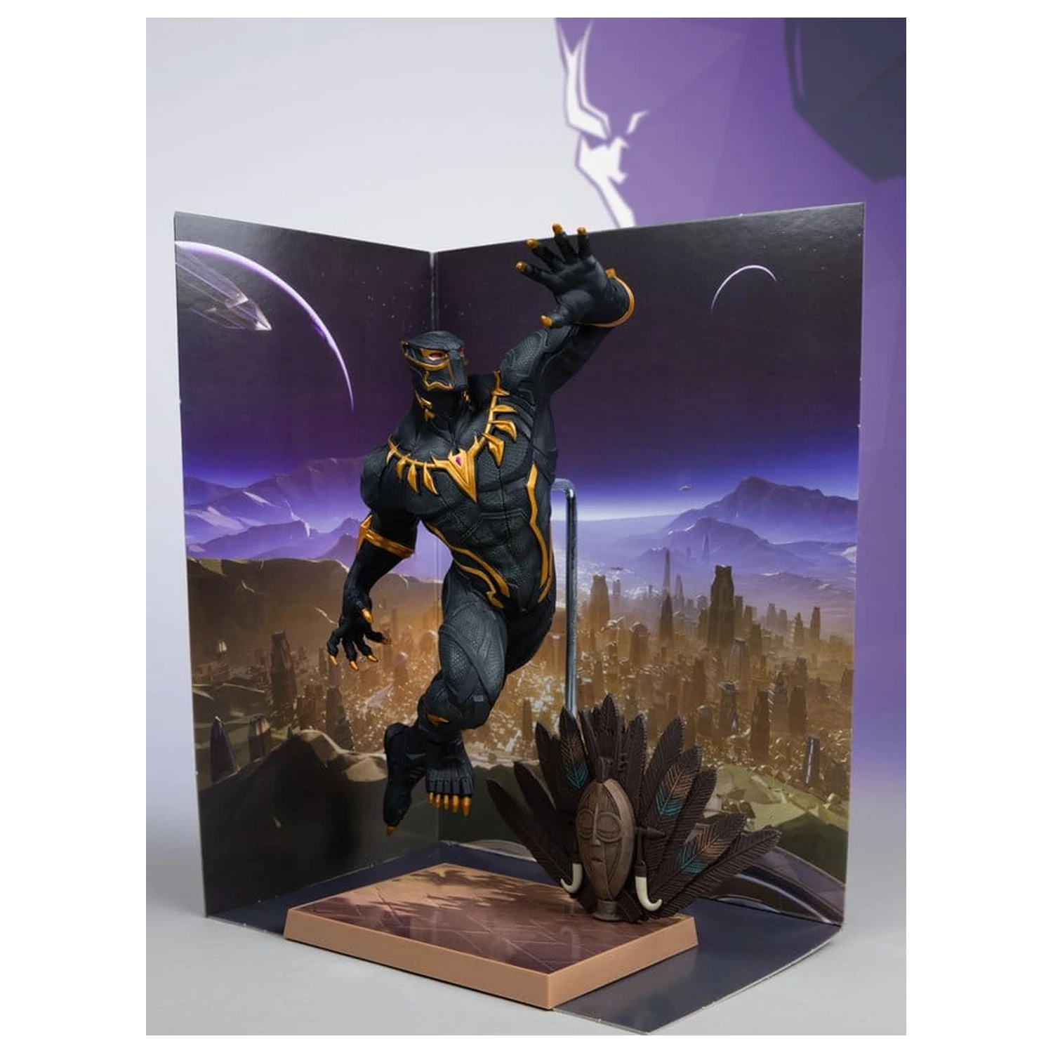 Marvel Rivals 1/6 Black Panther Statue 27 cm Produktfoto