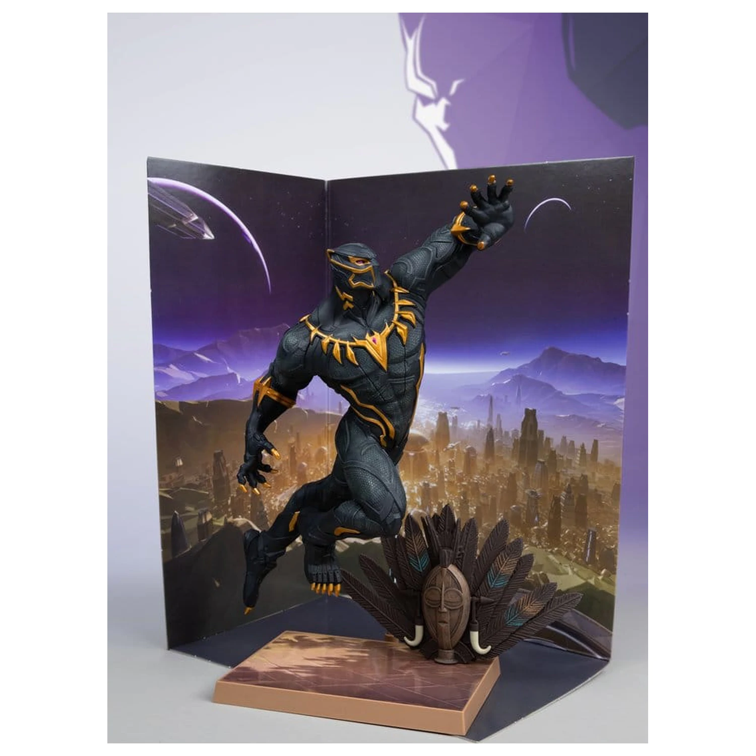 Marvel Rivals 1/6 Black Panther Statue 27 cm Produktfoto