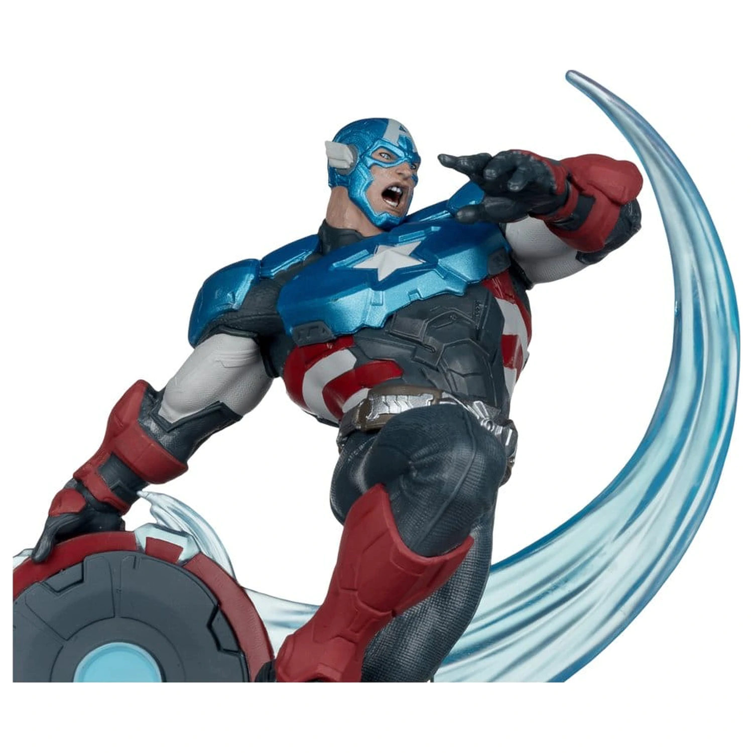 Marvel Rivals Collection 1/10 Actionfigur Captain America 20 cm Produktfoto