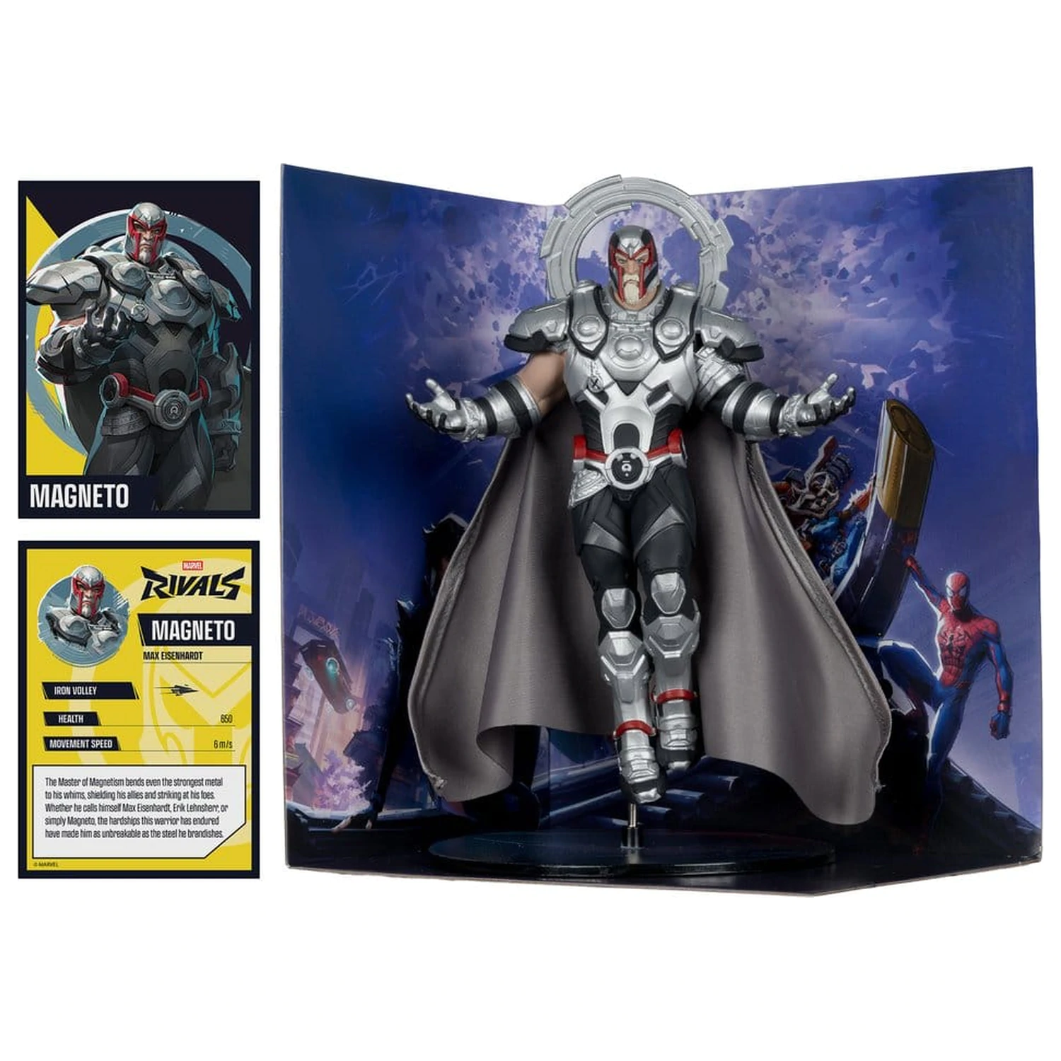 Marvel Rivals Collection 1/10 Actionfigur Magneto 20 cm Produktfoto
