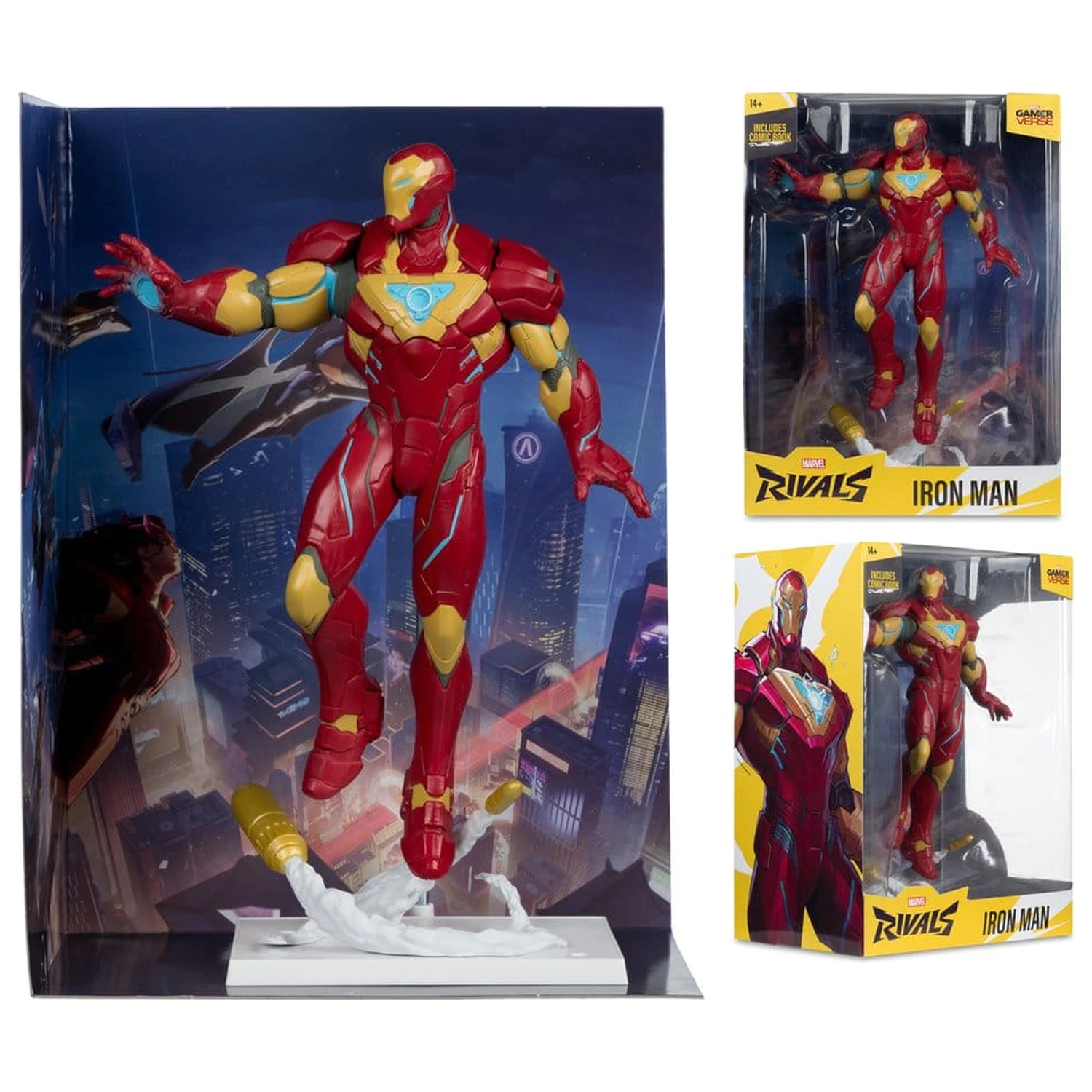 Marvel Rivals Collection 1/6 Actionfigur Iron Man 28 cm Produktfoto