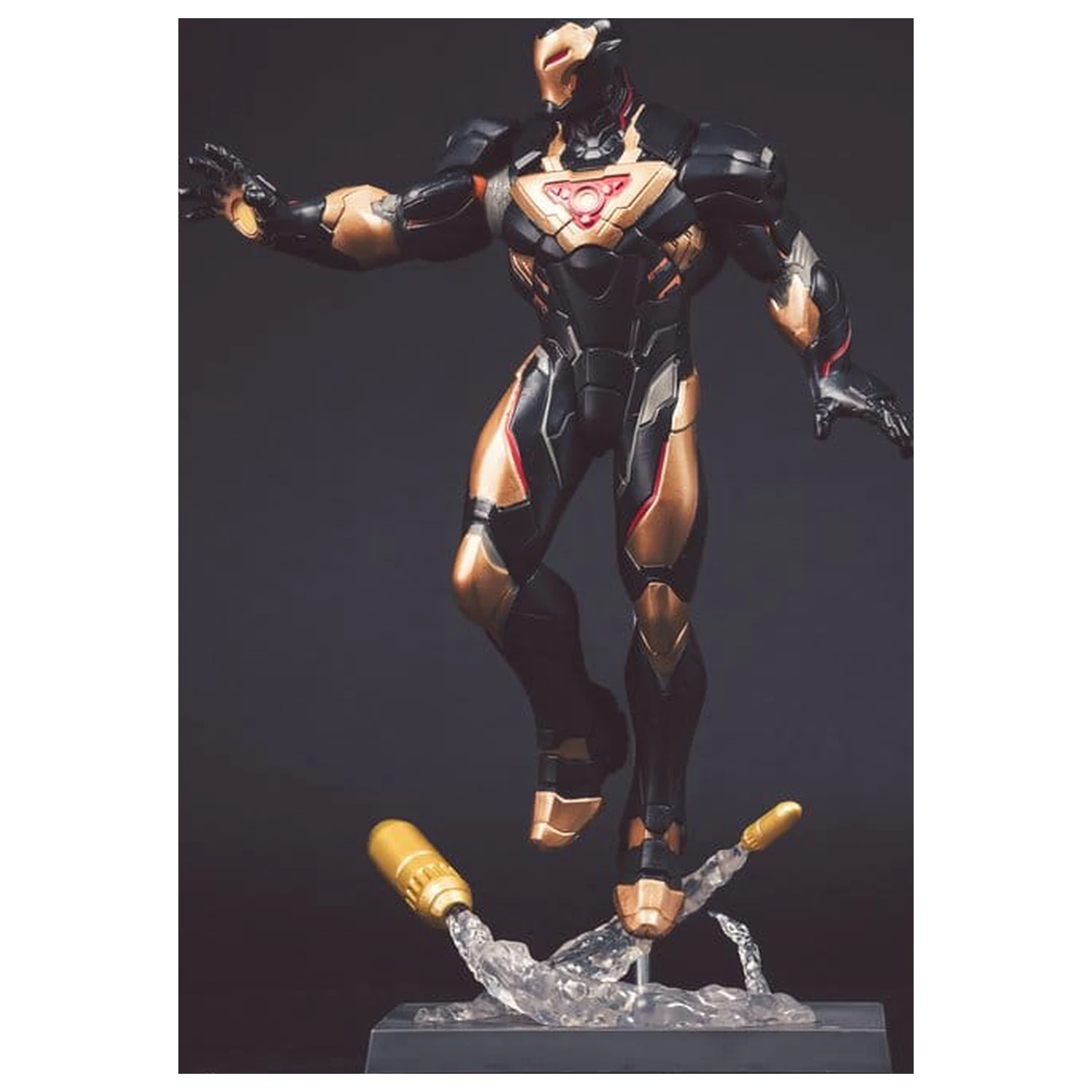 Marvel Rivals Collection Gamerverse 1/6 Actionfigur Iron Man (Platinum Edition) 28 cm Produktfoto