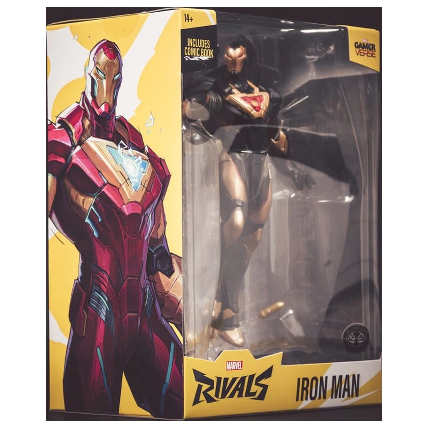Marvel Rivals Collection Gamerverse 1/6 Actionfigur Iron Man (Platinum Edition) 28 cm Produktfoto