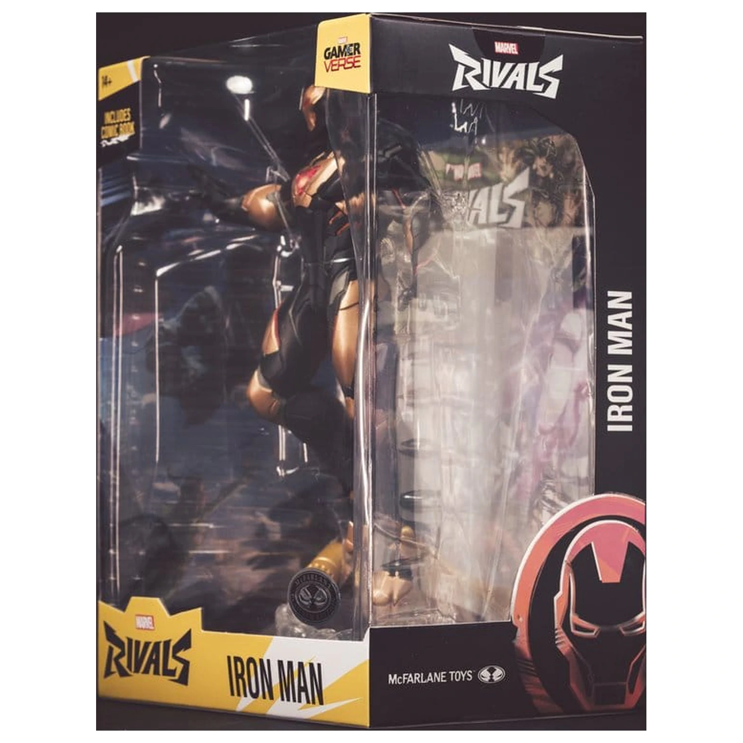 Marvel Rivals Collection Gamerverse 1/6 Actionfigur Iron Man (Platinum Edition) 28 cm Produktfoto