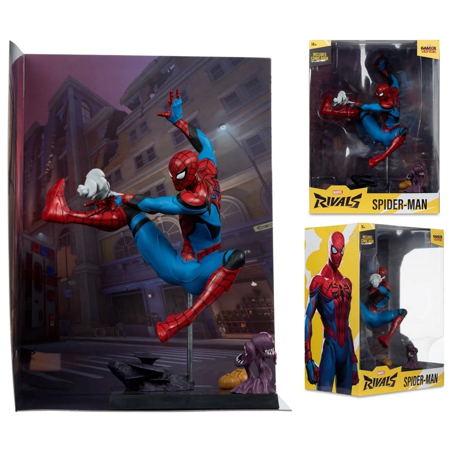 Marvel Rivals Collection 1/6 Actionfigur Spider-Man 26 cm Produktfoto
