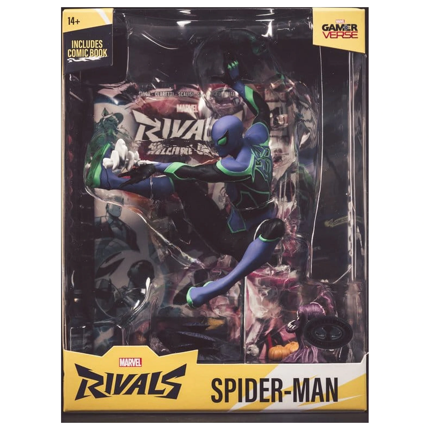 Marvel Rivals Collection Gamerverse 1/6 Actionfigur Spider-Man (Platinum Edition) 26 cm Produktfoto