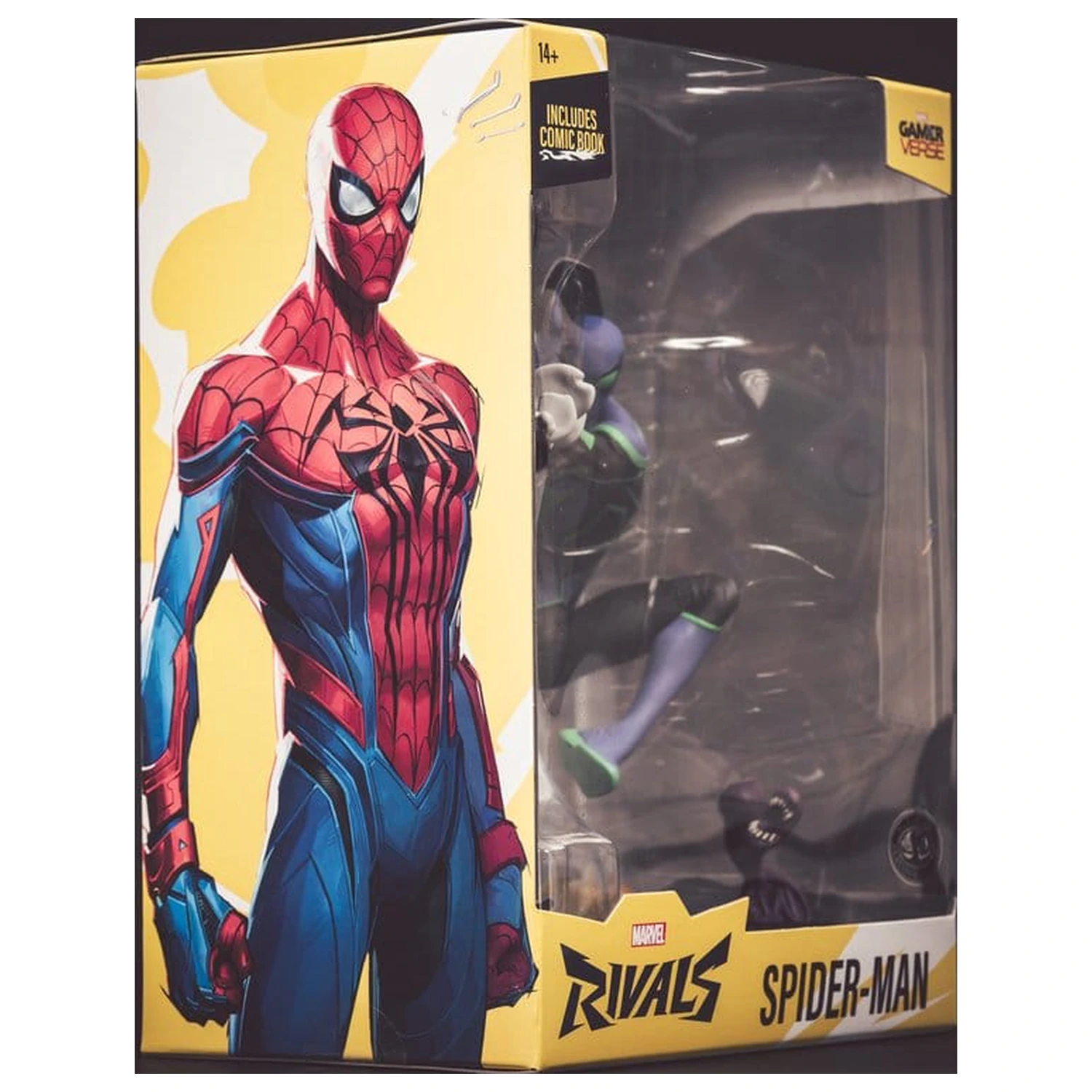 Marvel Rivals Collection Gamerverse 1/6 Actionfigur Spider-Man (Platinum Edition) 26 cm Produktfoto