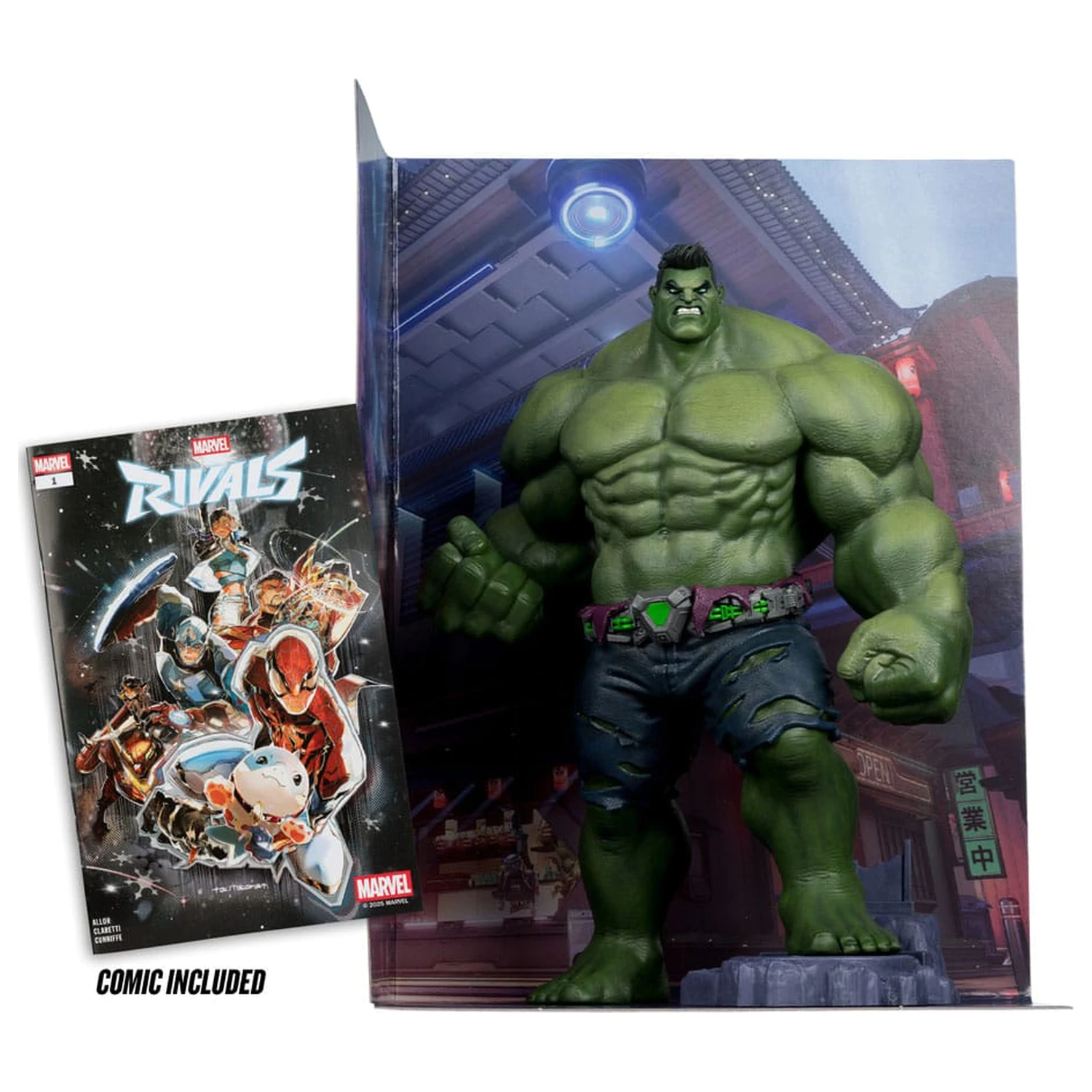 Marvel Rivals Sammlung 1/6 Actionfigur The Hulk 27 cm Produktfoto