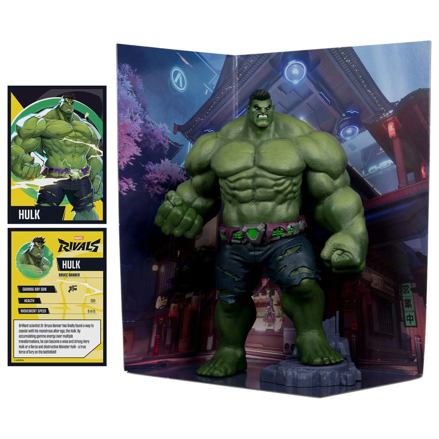 Marvel Rivals Sammlung 1/6 Actionfigur The Hulk 27 cm Produktfoto