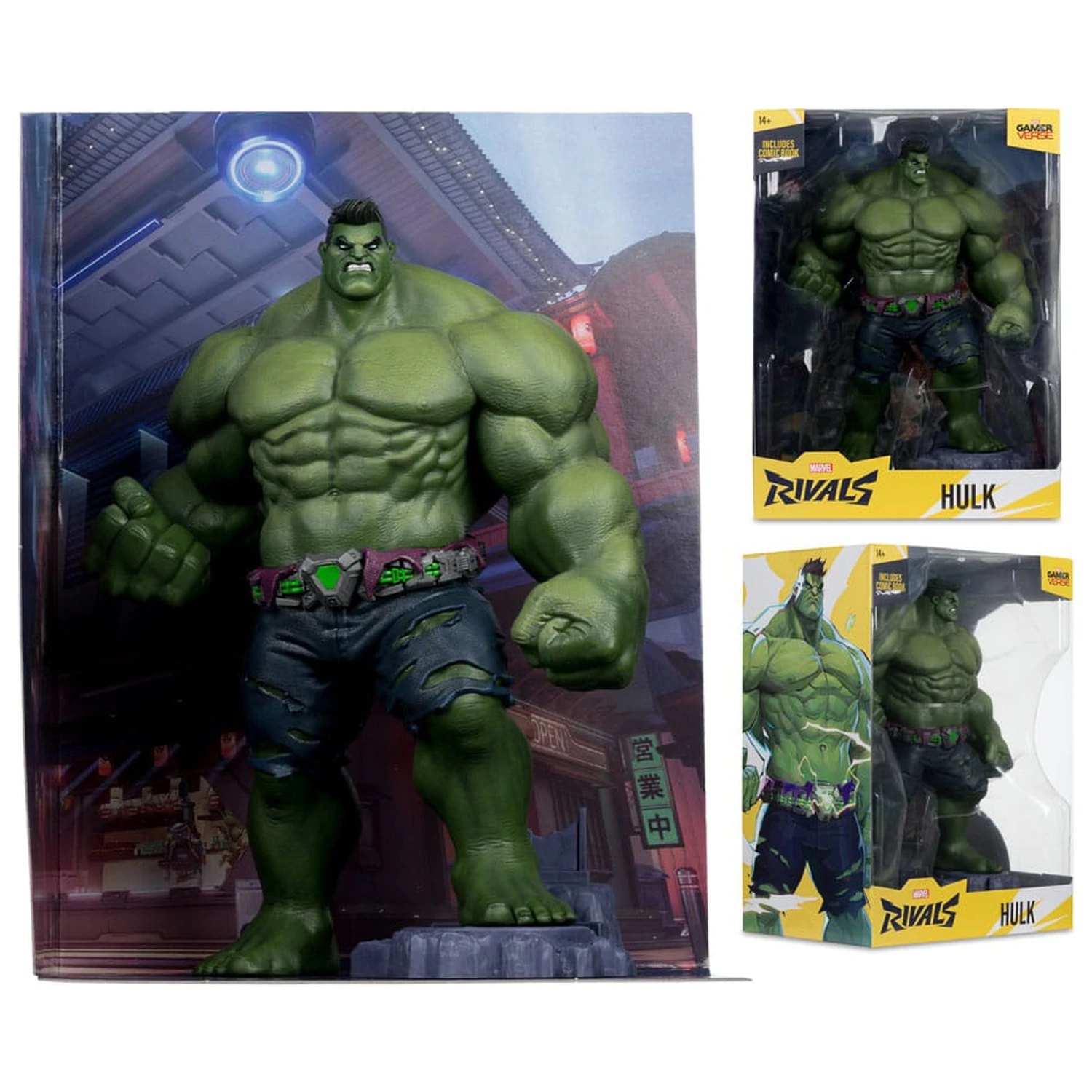 Marvel Rivals Sammlung 1/6 Actionfigur The Hulk 27 cm Produktfoto