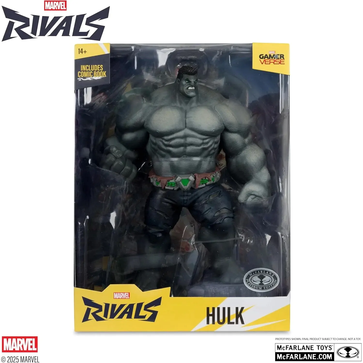 Marvel Rivals Collection 1/6 Figur The Hulk (Chase) 27 cm Produktfoto