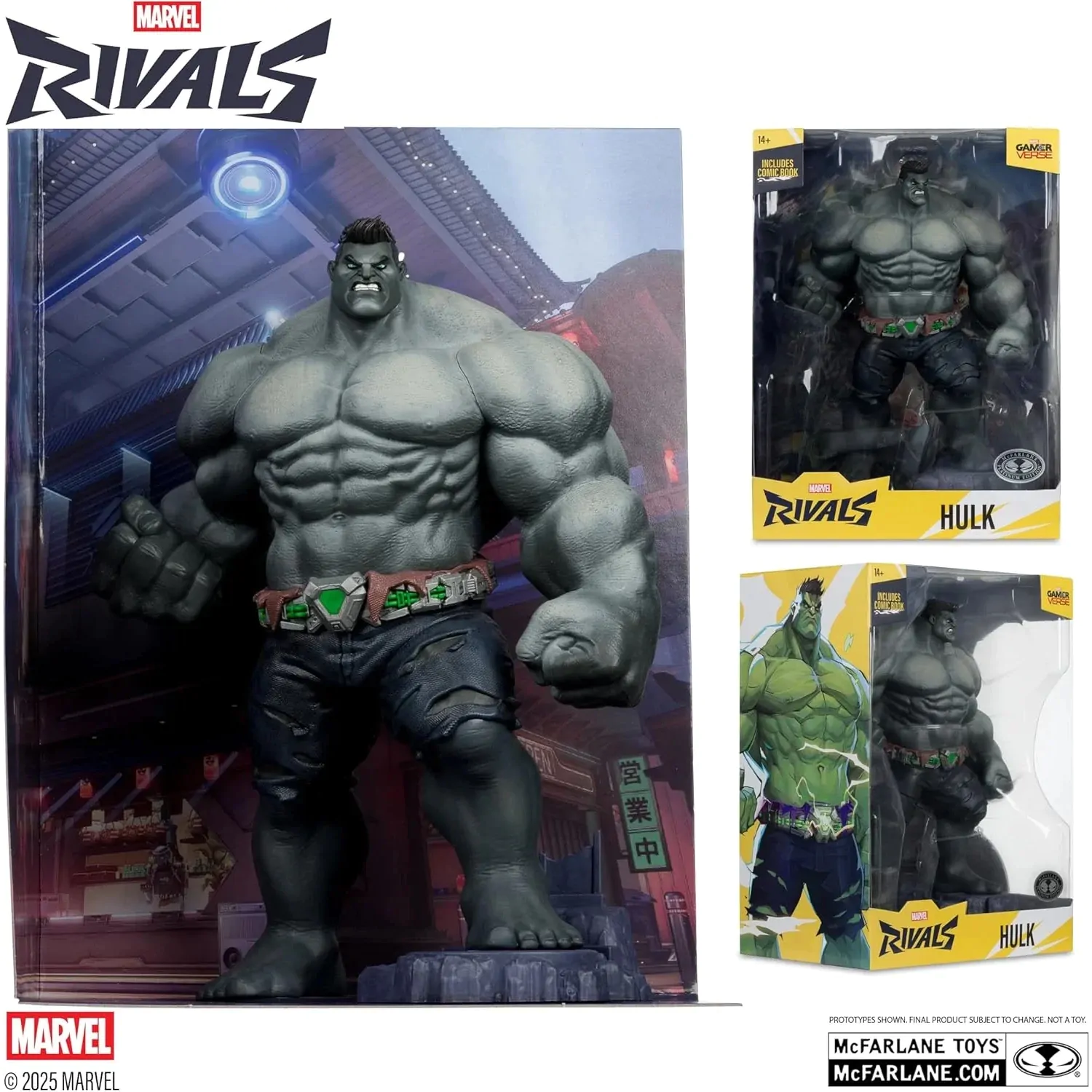 Marvel Rivals Collection 1/6 Figur The Hulk (Chase) 27 cm Produktfoto