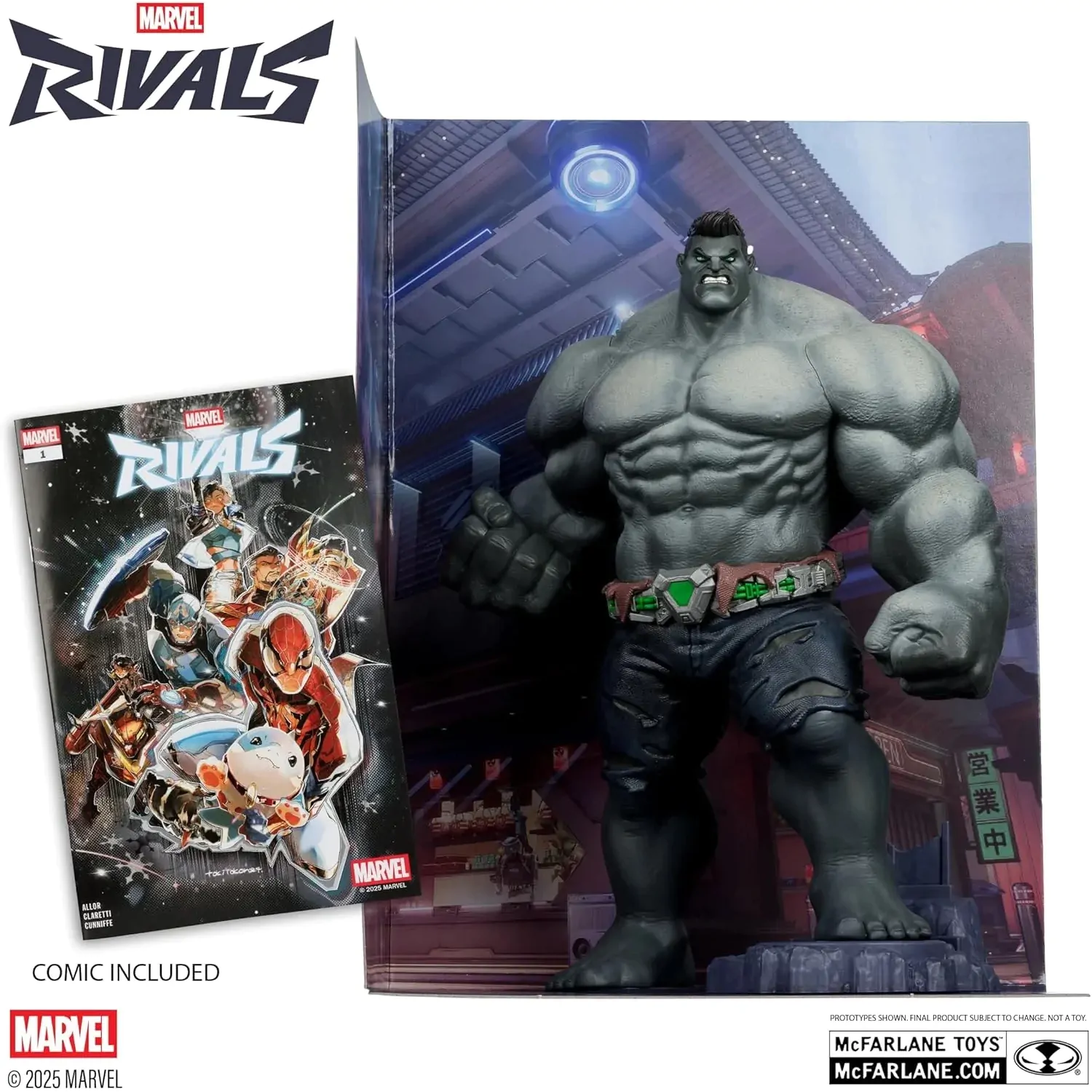 Marvel Rivals Collection 1/6 Figur The Hulk (Chase) 27 cm Produktfoto