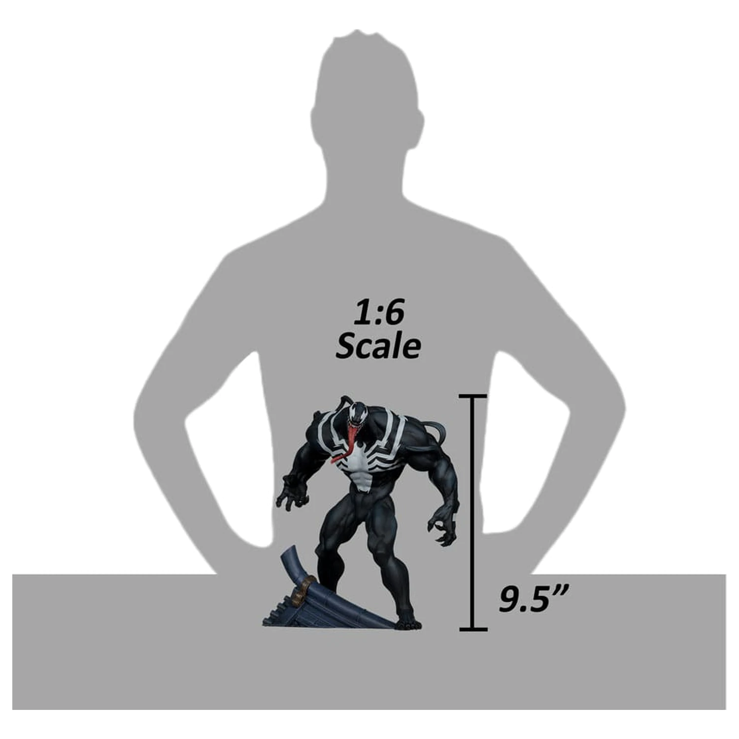 Marvel Rivals Sammlung 1/6 Actionfigur Venom 24 cm Produktfoto