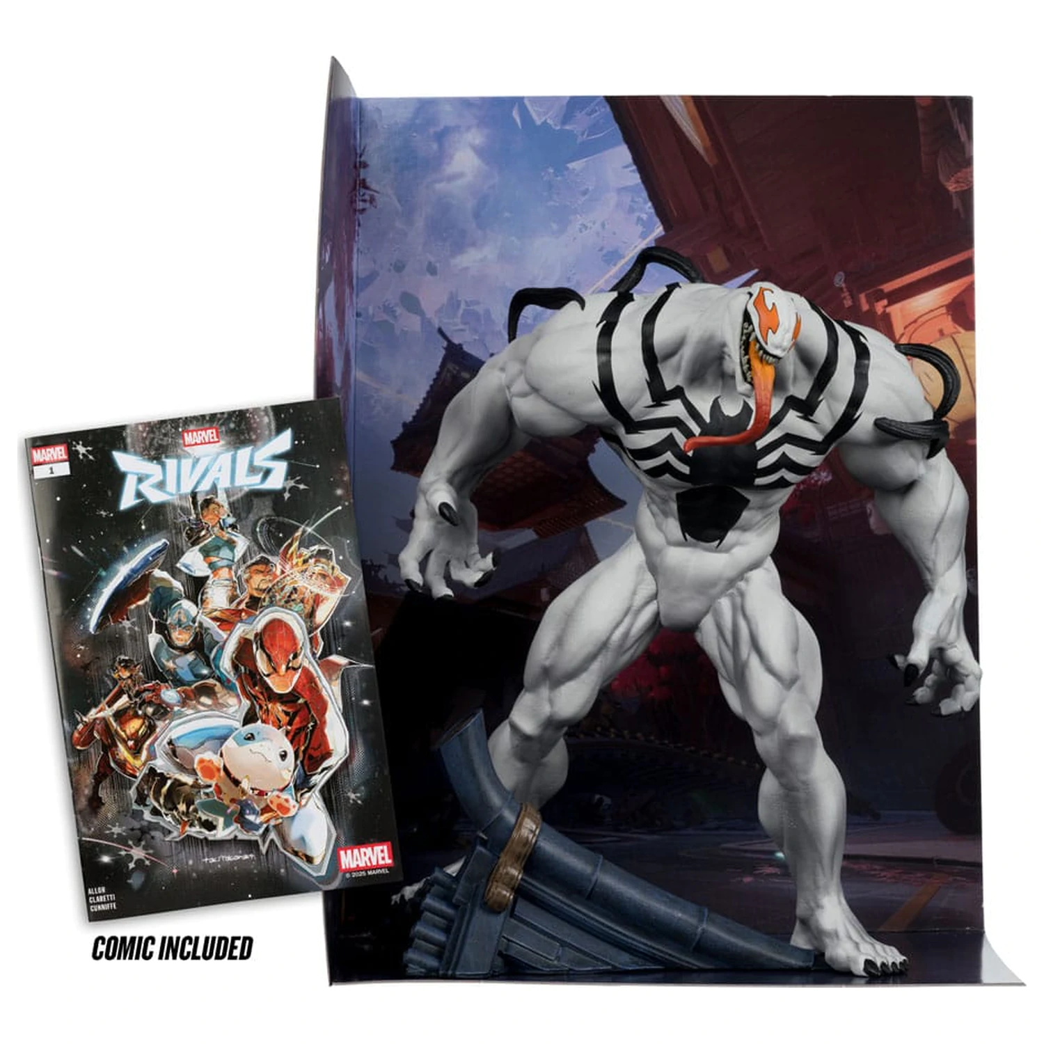 Marvel Rivals Collection 1/6 Actionfigur Venom (Red Platinum Edition) 24 cm Produktfoto