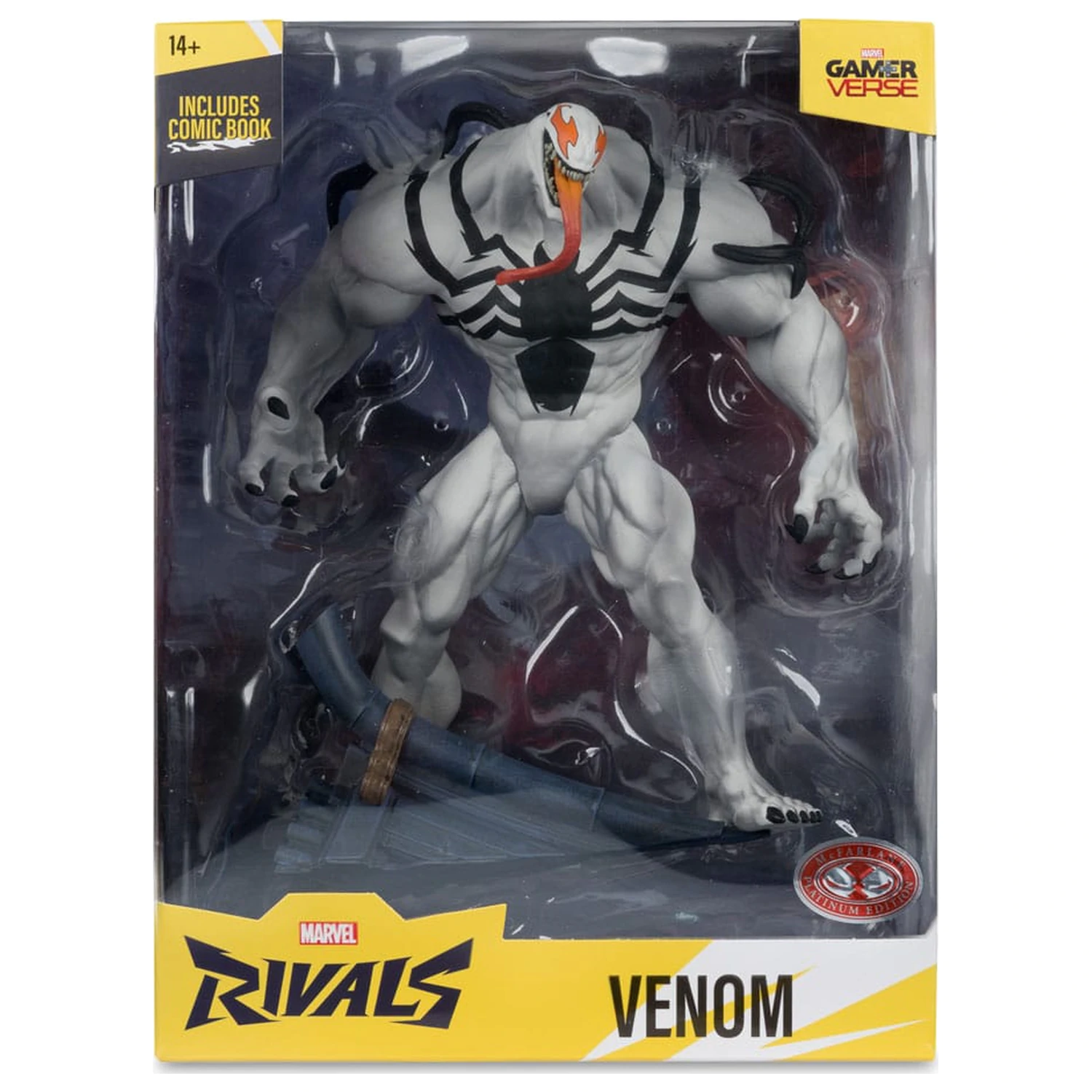 Marvel Rivals Collection 1/6 Actionfigur Venom (Red Platinum Edition) 24 cm Produktfoto