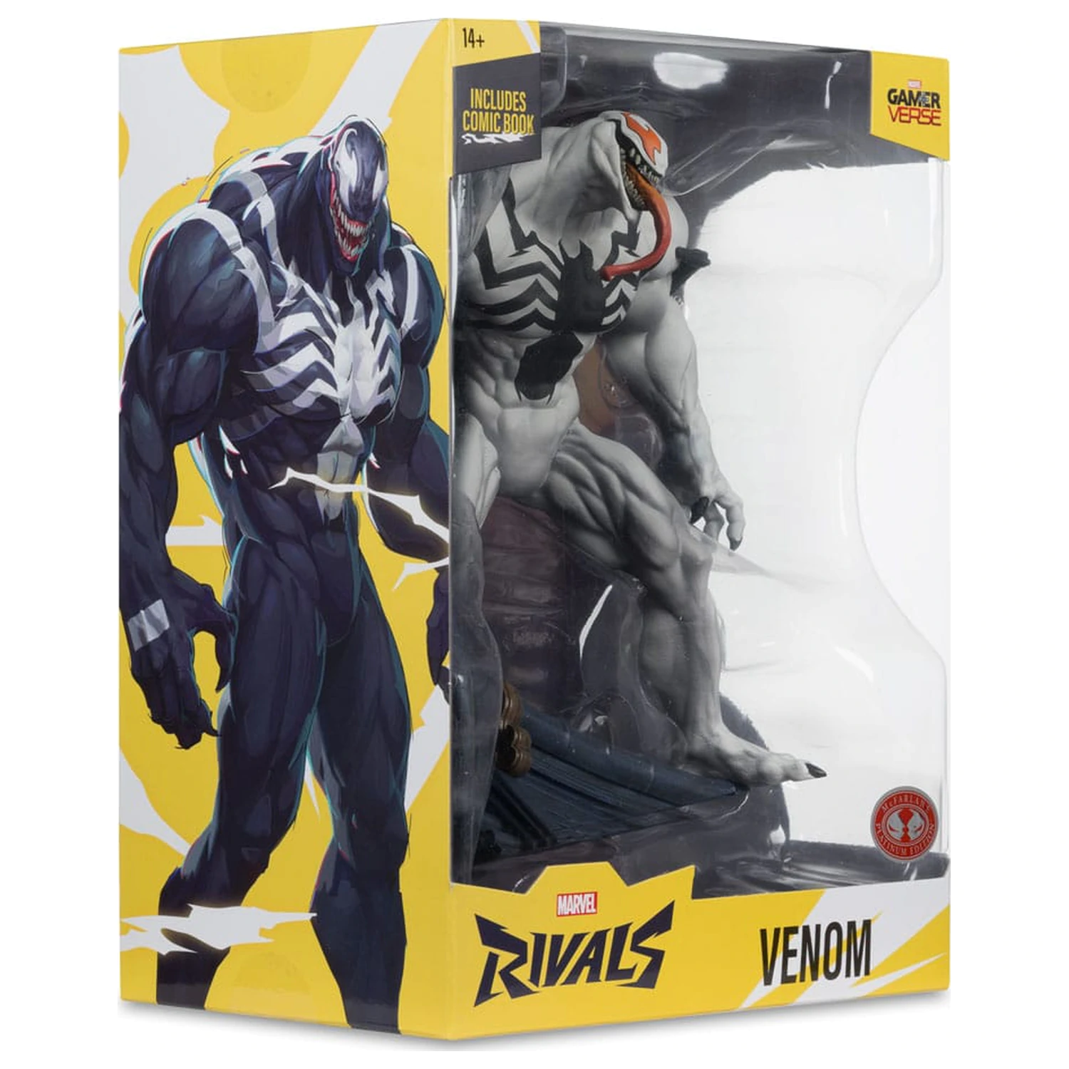 Marvel Rivals Collection 1/6 Actionfigur Venom (Red Platinum Edition) 24 cm Produktfoto