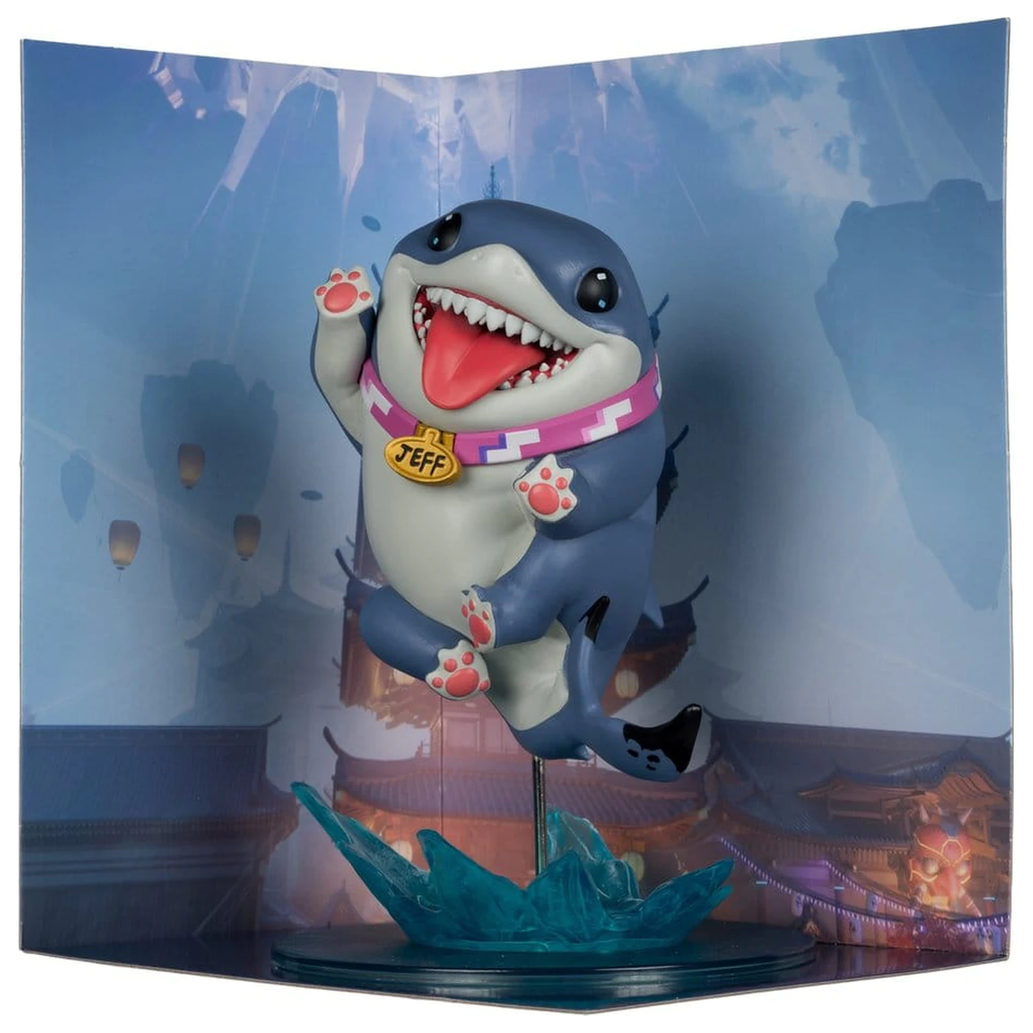 Marvel Rivals Collection Gamerverse 1/10 Actionfigur Jeff The Land Shark 20 cm Produktfoto