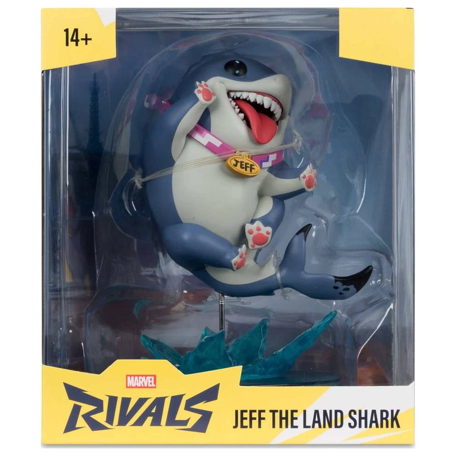 Marvel Rivals Collection Gamerverse 1/10 Actionfigur Jeff The Land Shark 20 cm Produktfoto