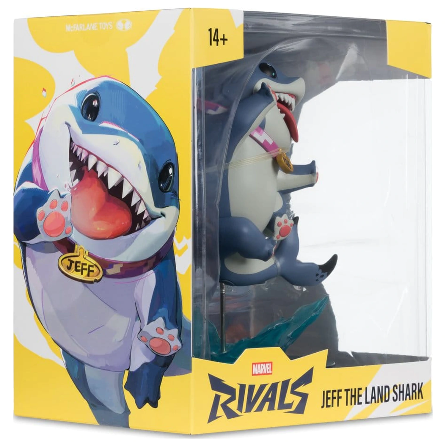 Marvel Rivals Collection Gamerverse 1/10 Actionfigur Jeff The Land Shark 20 cm Produktfoto