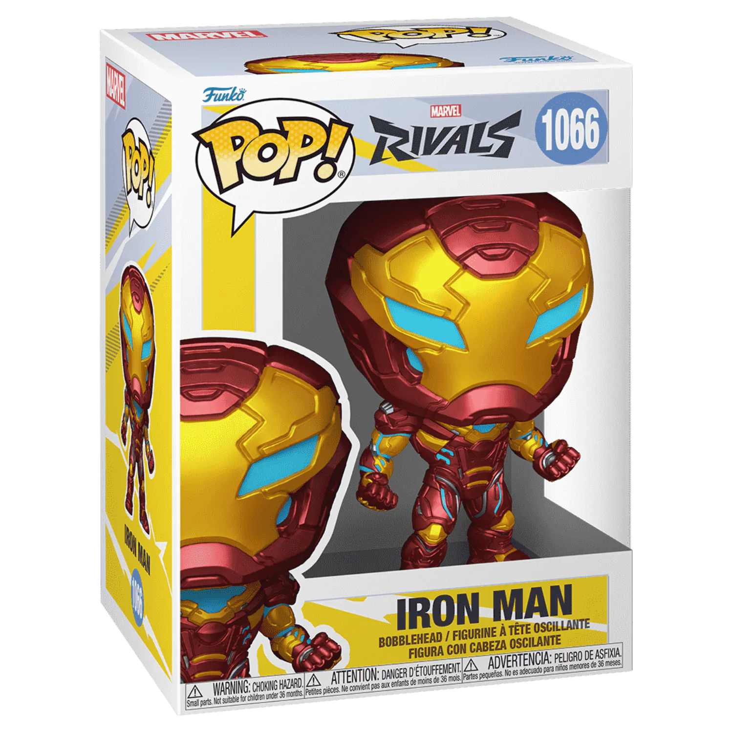 Marvel Rivals Funko POP! Vinyl Figur Iron Man 9 cm Produktfoto