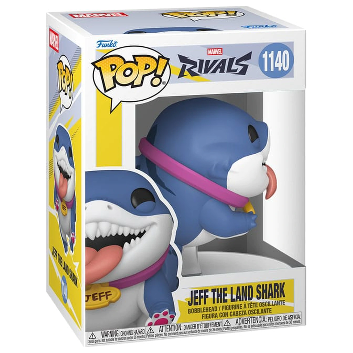 Marvel Rivals Funko POP! Vinyl Figur Jeff 9 cm Produktfoto