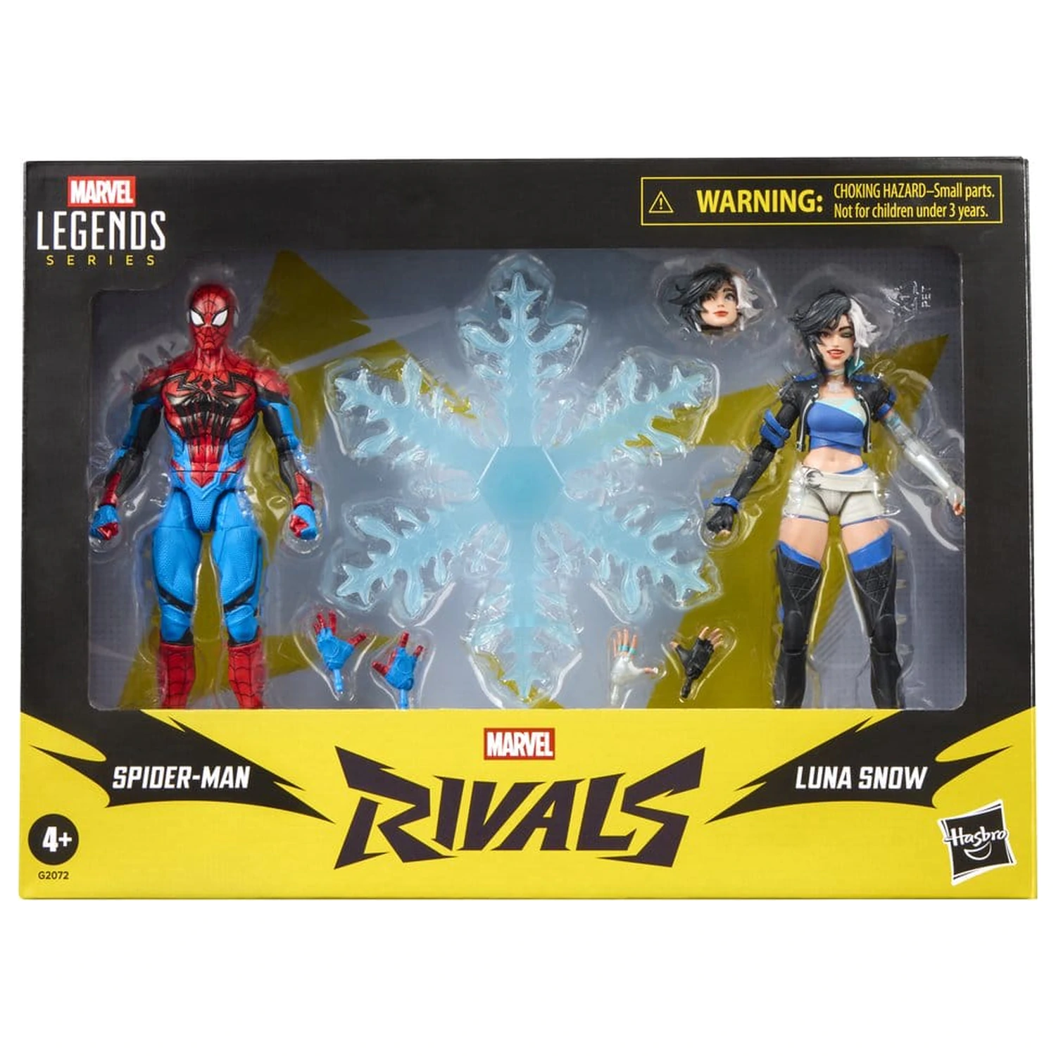 Marvel Rivals Marvel Legends Actionfigur 2er-Pack Spider-Man & Luna Snow 15 cm Produktfoto