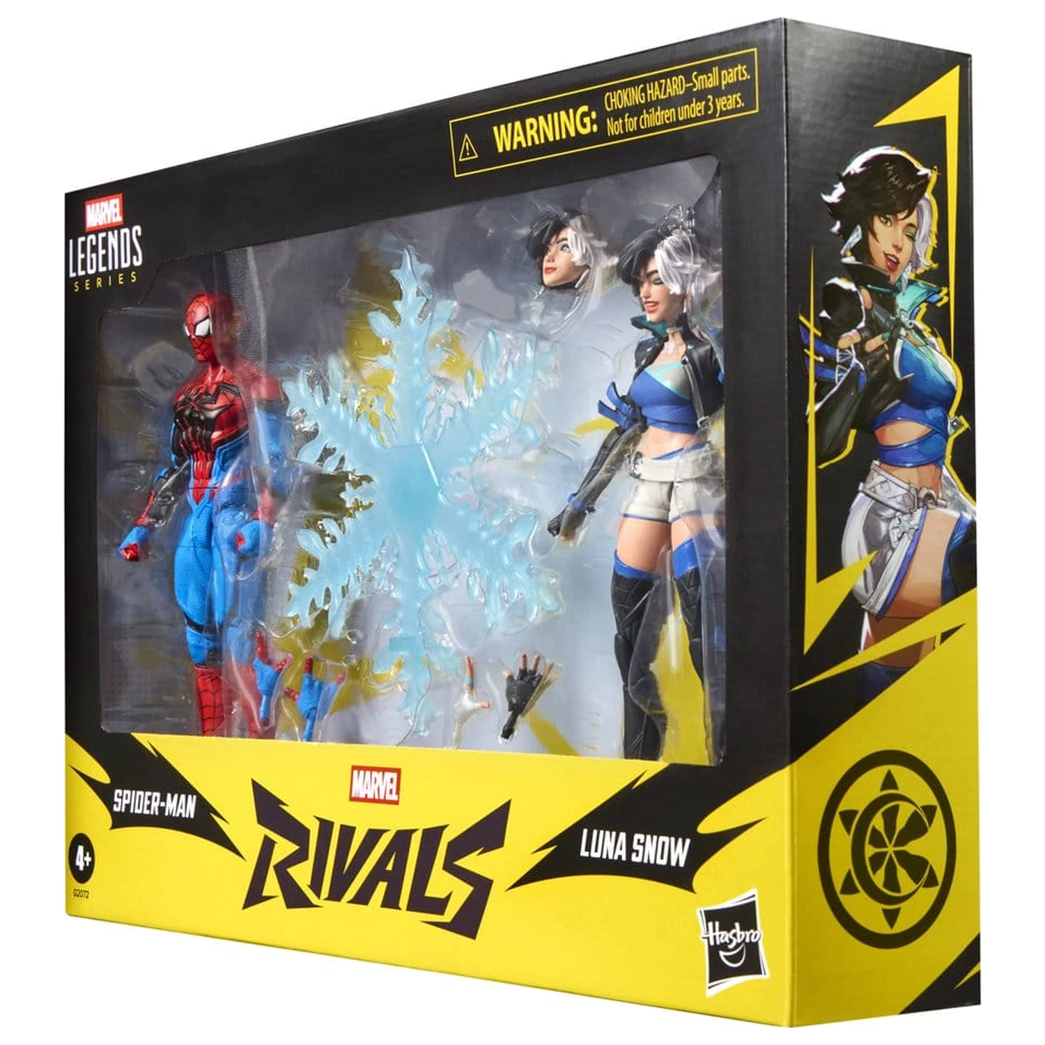 Marvel Rivals Marvel Legends Actionfigur 2er-Pack Spider-Man & Luna Snow 15 cm Produktfoto