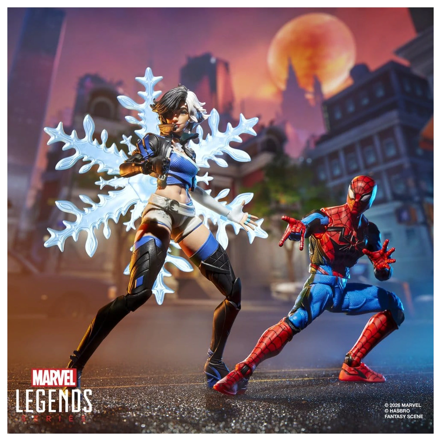 Marvel Rivals Marvel Legends Actionfigur 2er-Pack Spider-Man & Luna Snow 15 cm Produktfoto