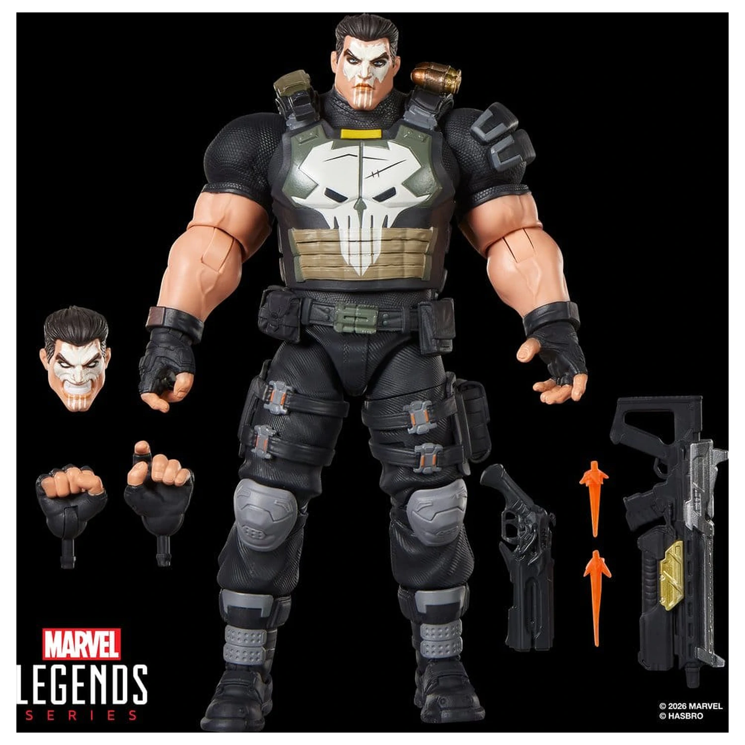 Marvel Rivals Marvel Legends Actionfigur The Punisher 15 cm Produktfoto