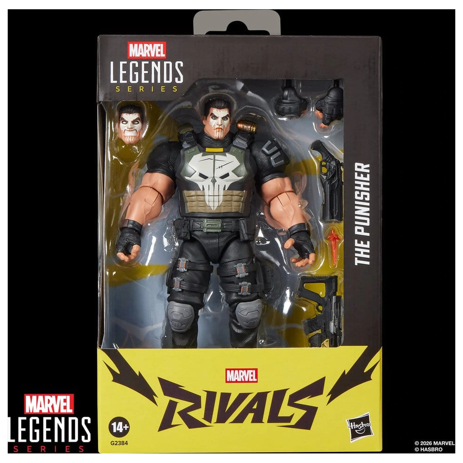 Marvel Rivals Marvel Legends Actionfigur The Punisher 15 cm Produktfoto