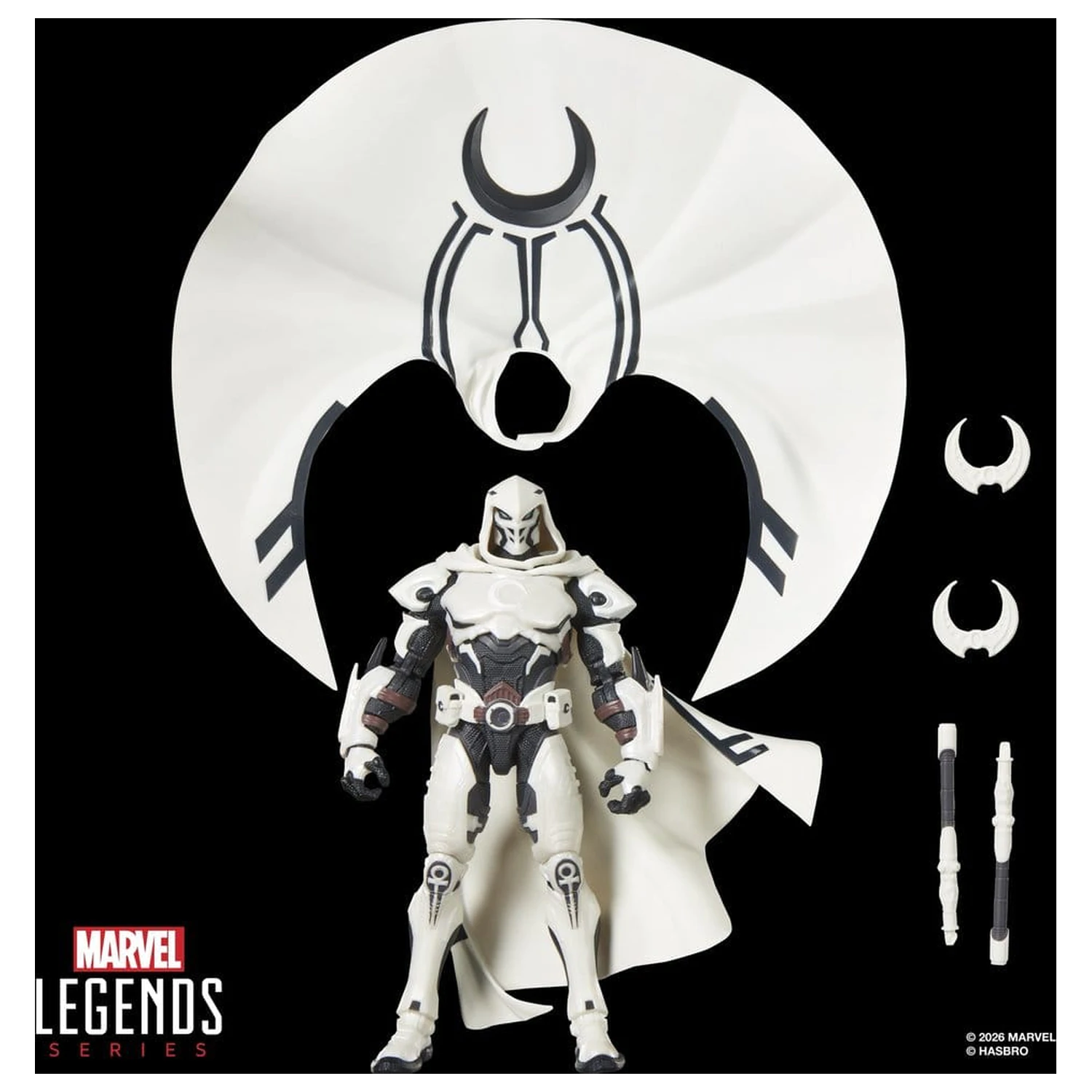 Marvel Rivals Marvel Legends Actionfigur Moon Knight 15 cm Produktfoto