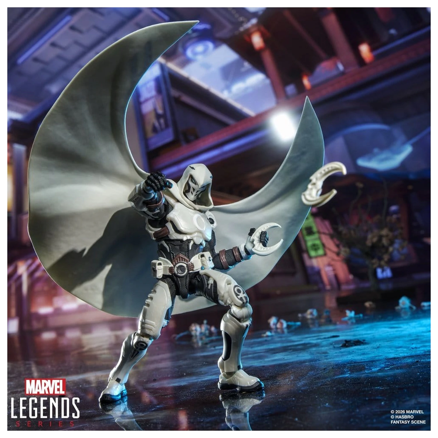 Marvel Rivals Marvel Legends Actionfigur Moon Knight 15 cm Produktfoto