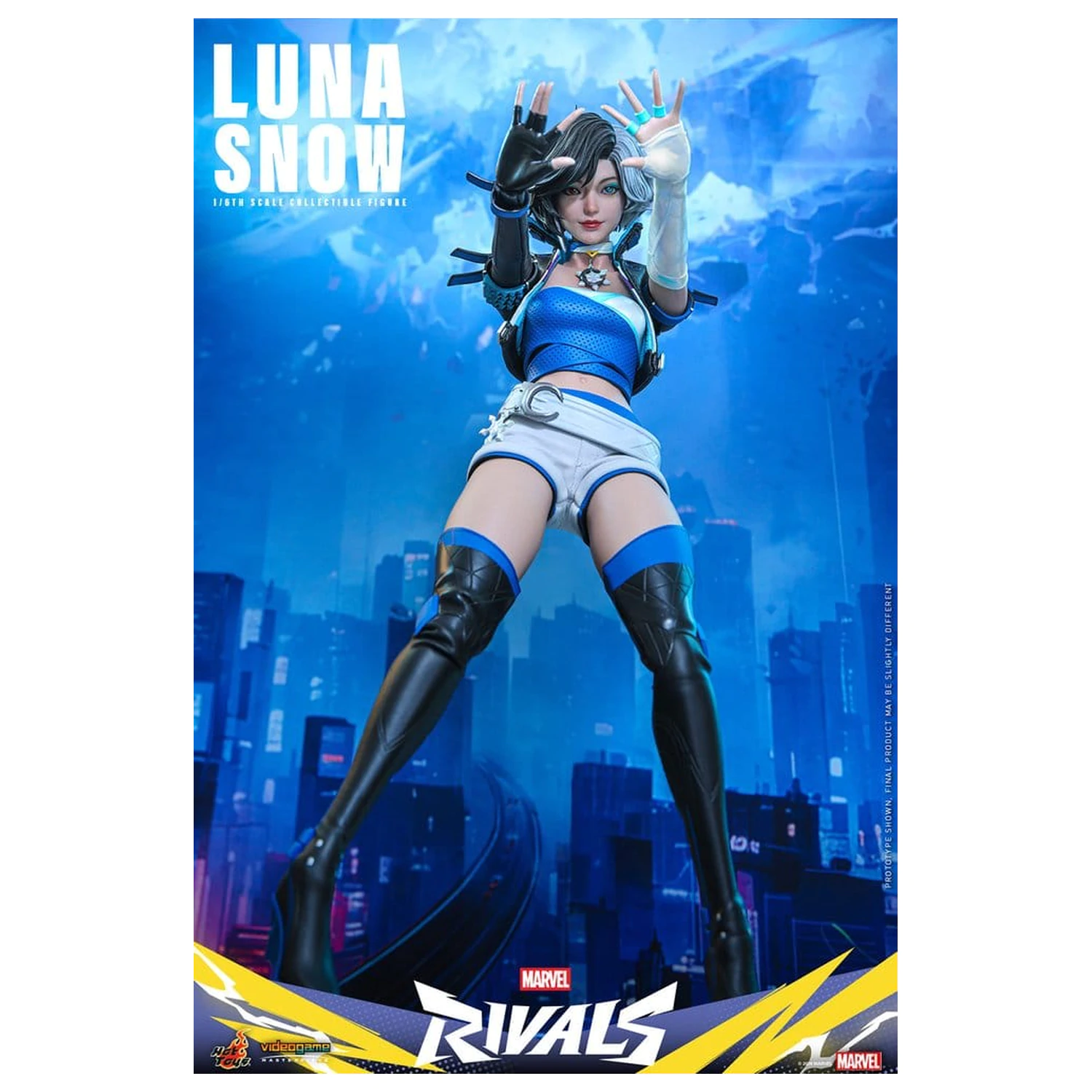 Marvel Rivals Videospiel Meisterwerk Actionfigur 1/6 Luna Snow 28 cm Produktfoto