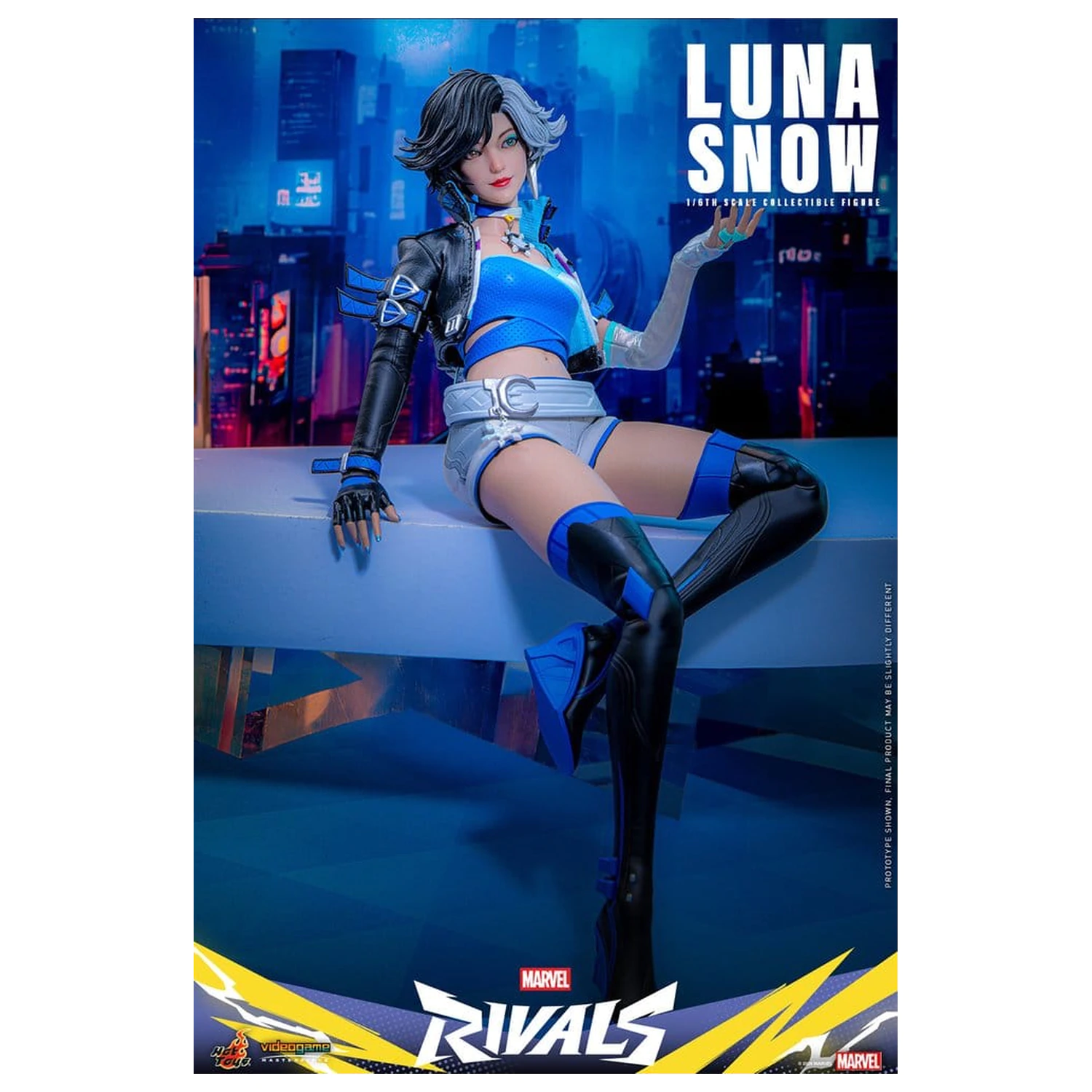 Marvel Rivals Videospiel Meisterwerk Actionfigur 1/6 Luna Snow 28 cm Produktfoto