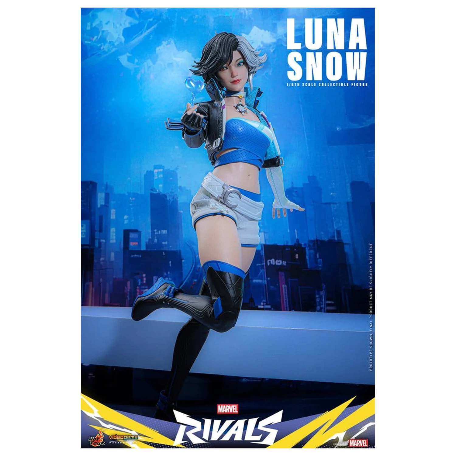 Marvel Rivals Videospiel Meisterwerk Actionfigur 1/6 Luna Snow 28 cm Produktfoto