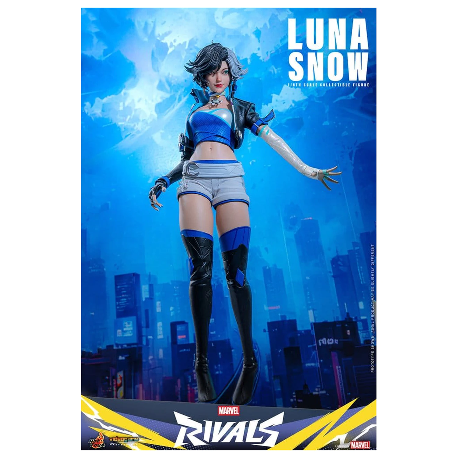 Marvel Rivals Videospiel Meisterwerk Actionfigur 1/6 Luna Snow 28 cm Produktfoto