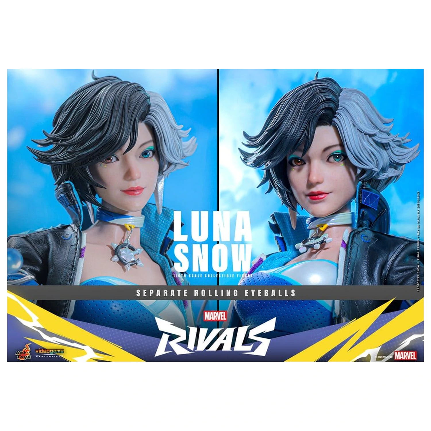 Marvel Rivals Videospiel Meisterwerk Actionfigur 1/6 Luna Snow 28 cm Produktfoto