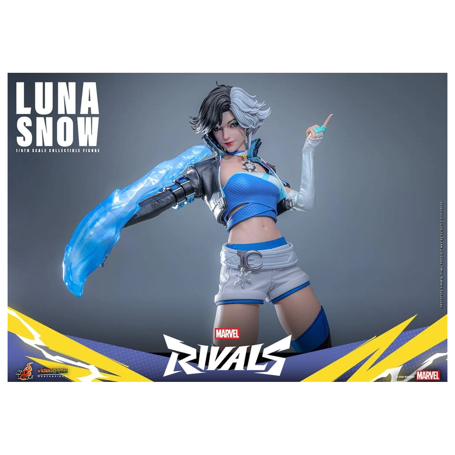 Marvel Rivals Videospiel Meisterwerk Actionfigur 1/6 Luna Snow 28 cm Produktfoto