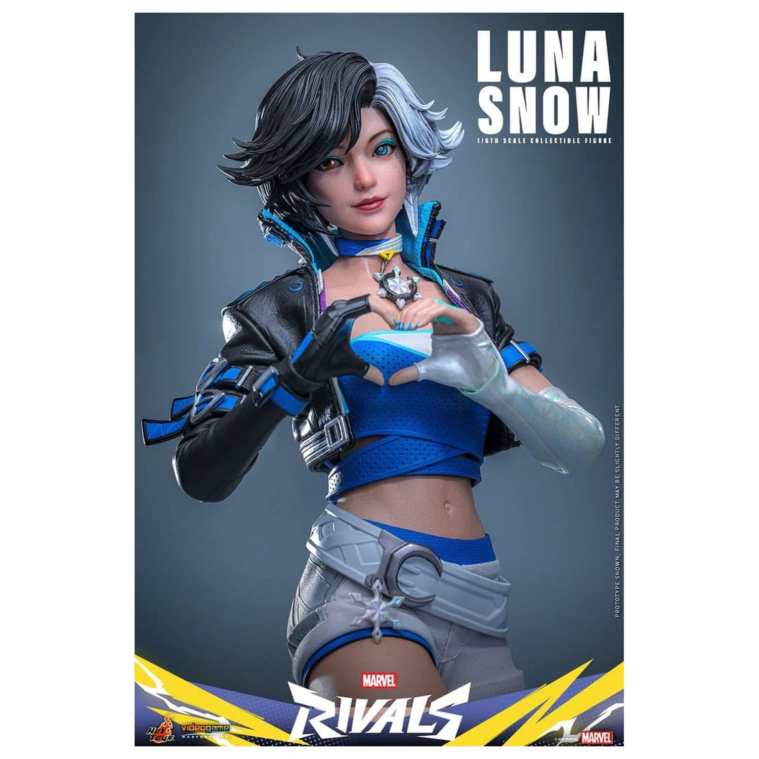 Marvel Rivals Videospiel Meisterwerk Actionfigur 1/6 Luna Snow 28 cm Produktfoto