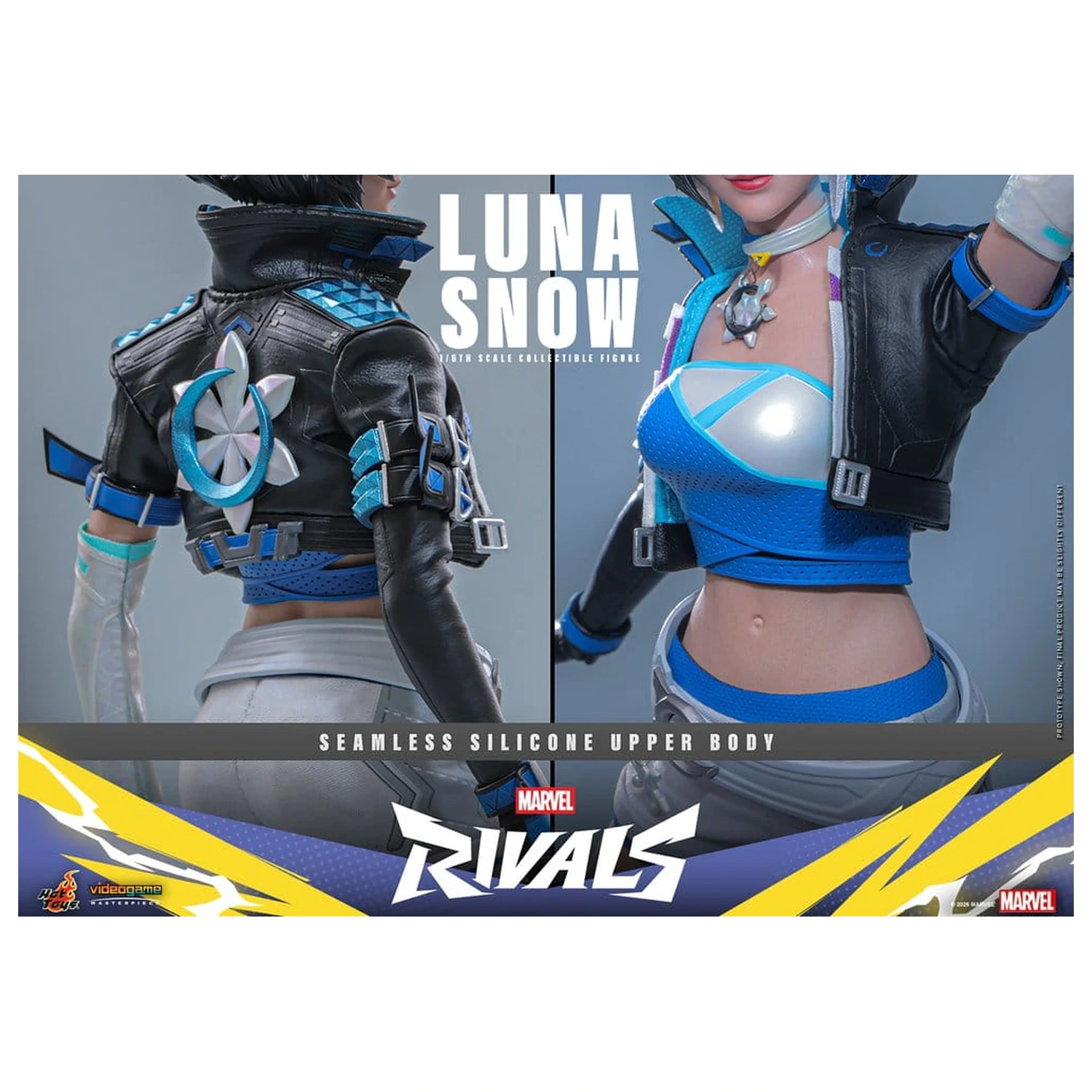 Marvel Rivals Videospiel Meisterwerk Actionfigur 1/6 Luna Snow 28 cm Produktfoto