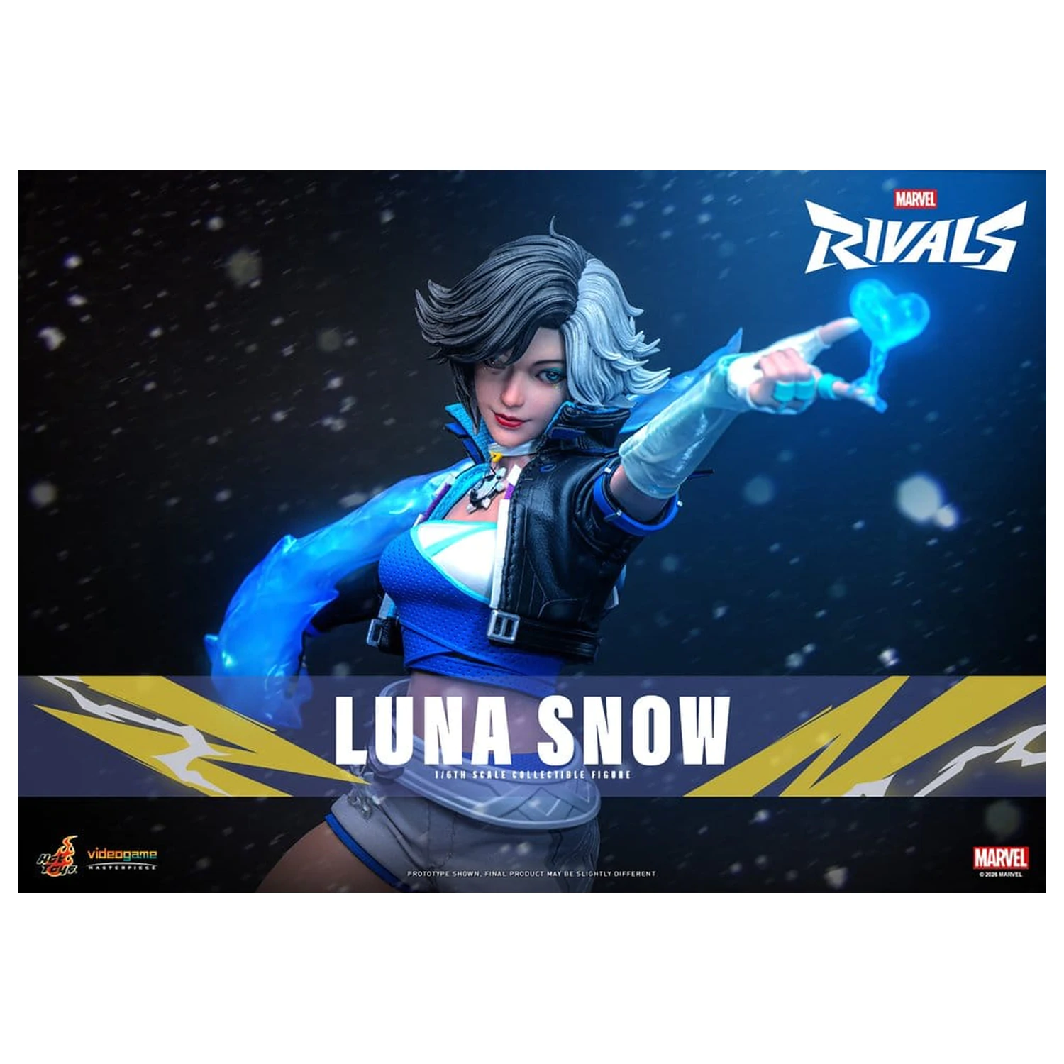 Marvel Rivals Videospiel Meisterwerk Actionfigur 1/6 Luna Snow 28 cm Produktfoto