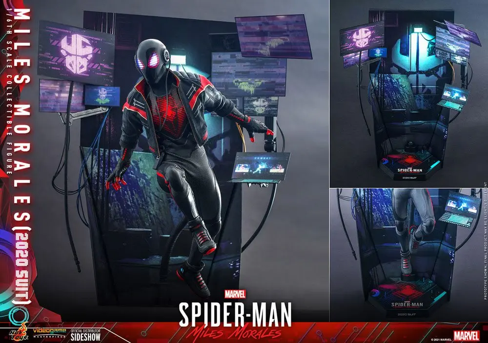 Marvel's Spider-Man: Miles Morales Video Game Masterpiece Actionfigur 1/6 Miles Morales (2020 Suit) Produktfoto