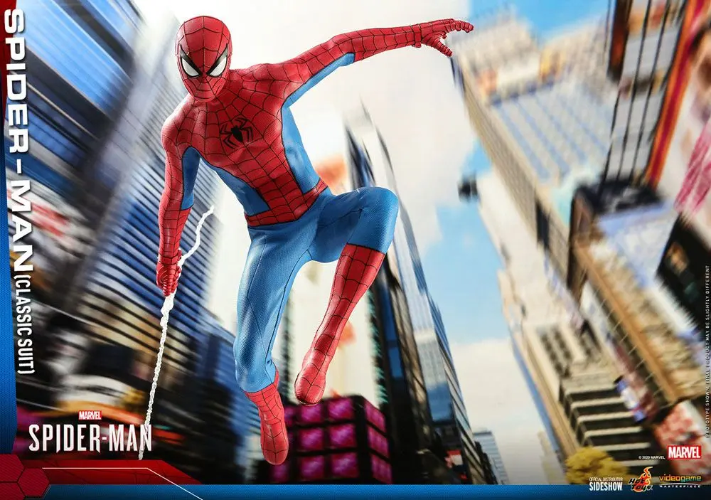 Marvel's Spider-Man Video Game Masterpiece Actionfigur 1/6 Spider-Man (Classic Suit) 30 cm Produktfoto