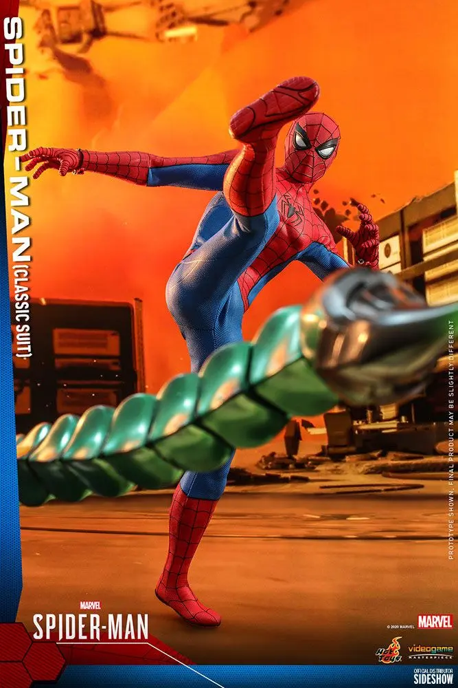 Marvel's Spider-Man Video Game Masterpiece Actionfigur 1/6 Spider-Man (Classic Suit) 30 cm Produktfoto